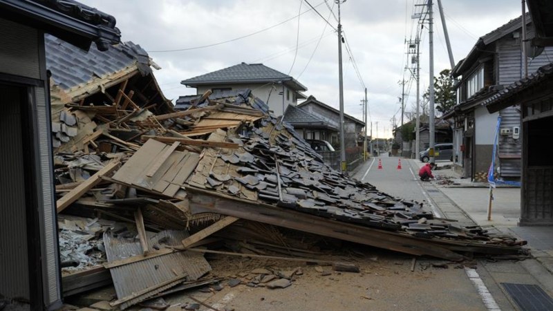 Terremoto Japon danos