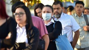 Uso maascarilla transporte