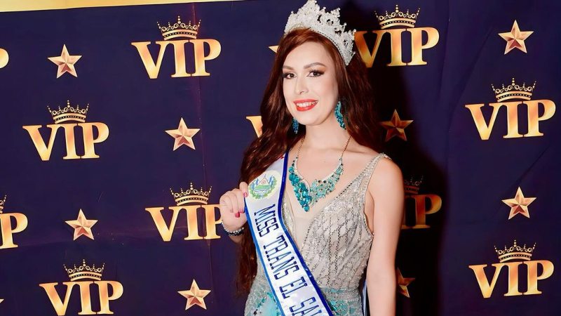 She is the first transgender woman to represent El Salvador at the Miss International Queen pageant