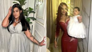 Yailín y su mamá Wanda Díaz