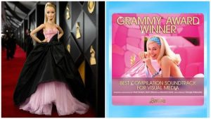Barbie celebra sus premios Grammy