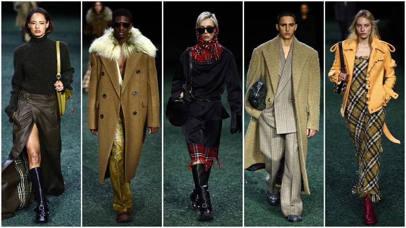 Burberry's en la Semana de la Moda de Londres otoño-invierno 2024