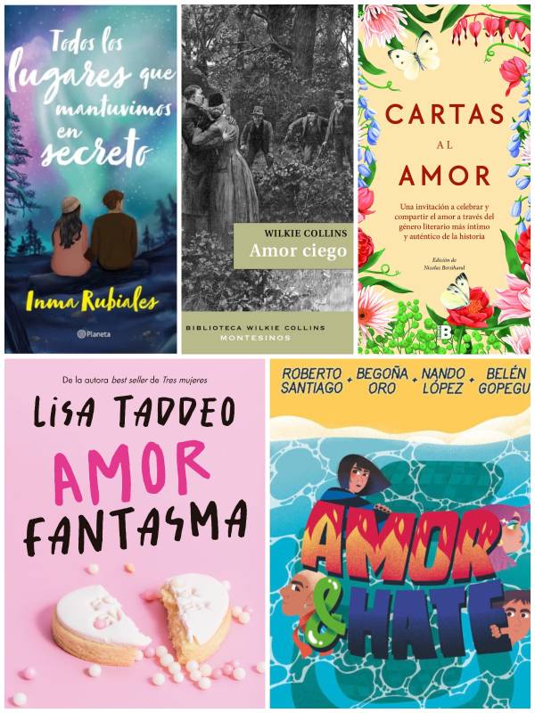 Cinco libros de amor para leer en San Valentín