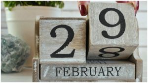 Cada cuatro años febrero tiene 29 días