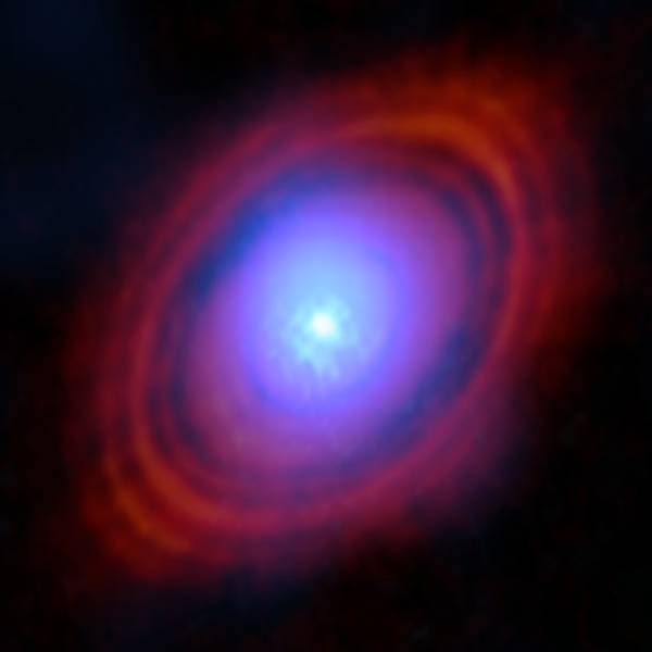 Estrella HL Tauri similar al Sol
