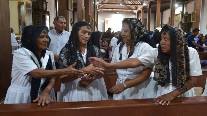 FOTOS Fervor católico en Miércoles de Ceniza en Panchimalco Noticias