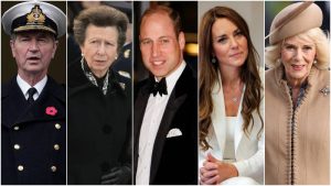 Miembros de la realeza que representaran a Carlos III