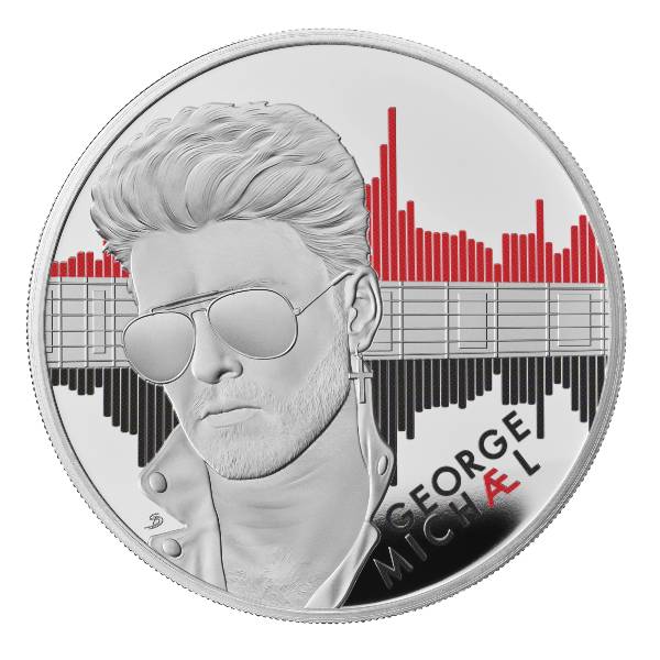 Moneda en memoria de George Michael