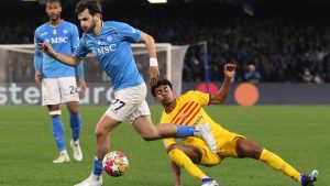 UEFA Champions League - Napoli vs Barcelona