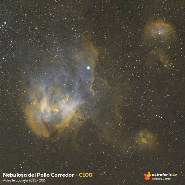 Nebulosa del Pollo campamento Corinto