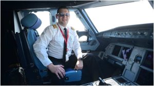 Piloto capitan Benjamin Valiente