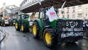 Protesta de agricultores de Francia