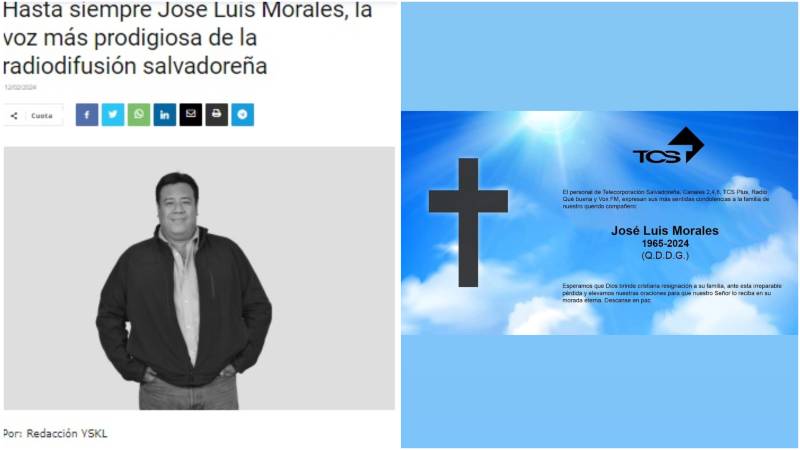 Publicaciones YSKL y TCS en memoria de Jose Luis Morales