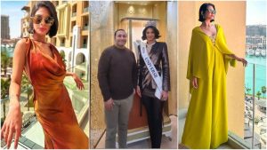 Sheynnis Palacios en Doha, Qatar