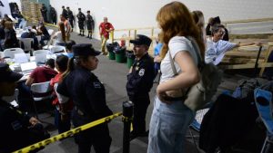 periodistas agresión en escrutinio