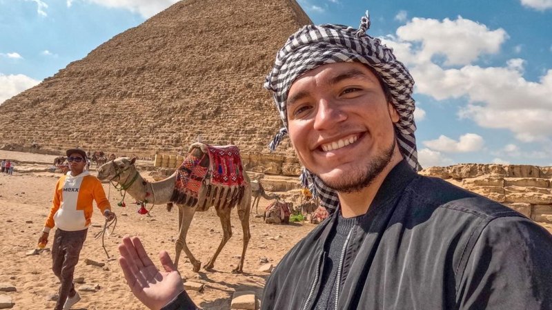Tío Frank viaja a Egipto para conocer las Pirámides de Giza. Foto: imagen de carácter ilustrativo y no comercial/https://www.instagram.com/p/C3wHTYVioWG/?img_index=4