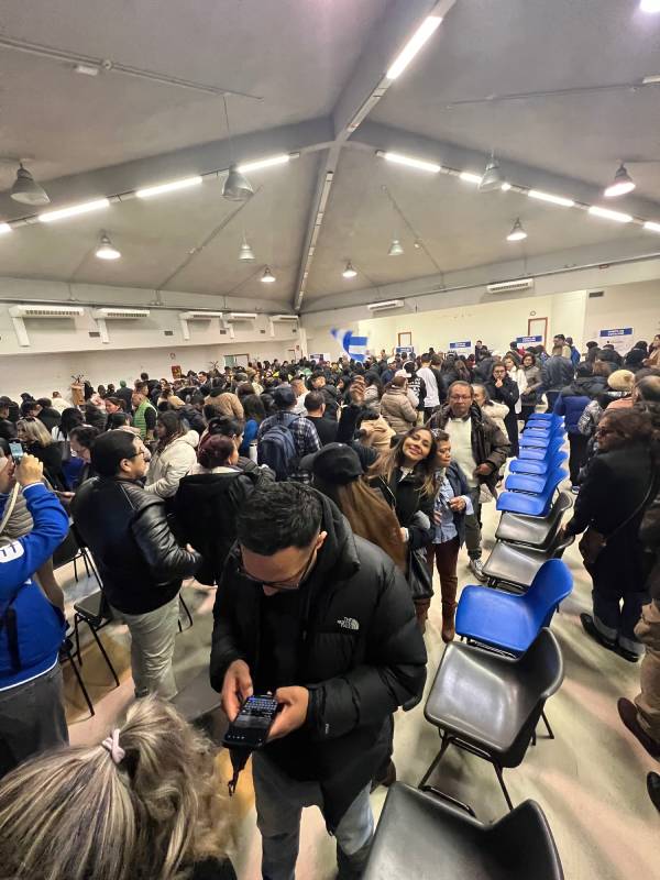 Centinaia di salvadoregni sono andati a votare in Italia