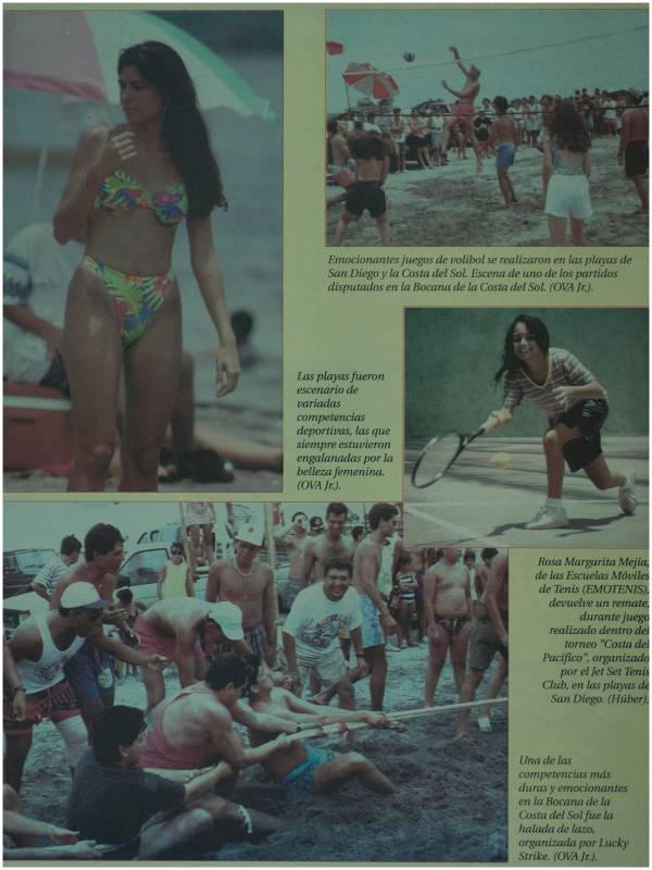 Vacaciones de verano de El Salvador en los 90