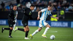 Angel Di Maria Selecta Argentina Amistoso