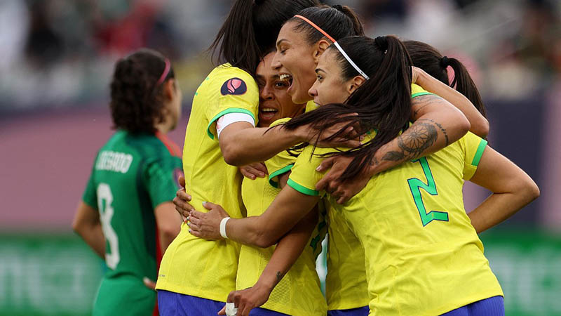 Brasil Mexico Semifinales Copa Oro W