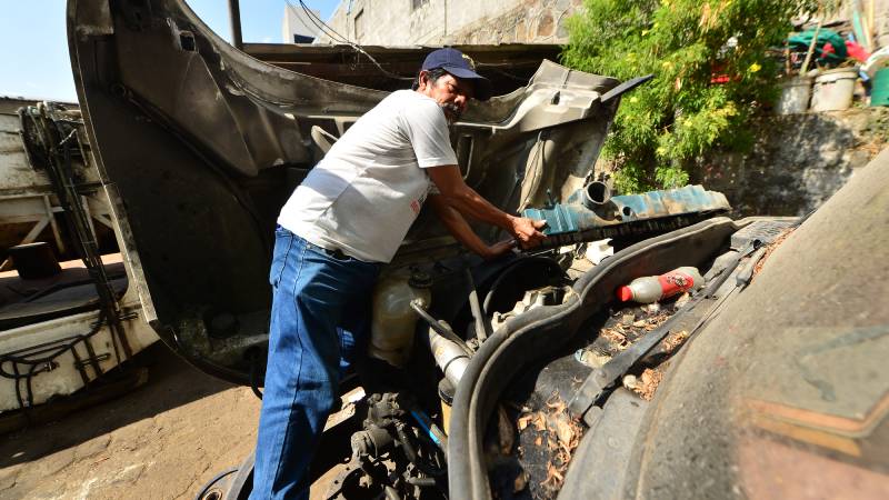 Crisis camiones recolectores basura Cojutepeque