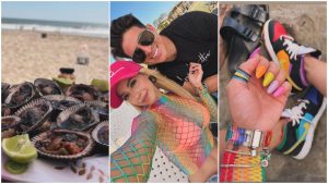 Elizabeth Cader y Donday en Playas de Ecuador