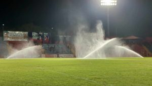 FAS Once Deportivo aspersores de agua Quiteno 02