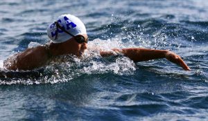 Fatima Portillo evento pasado natacion