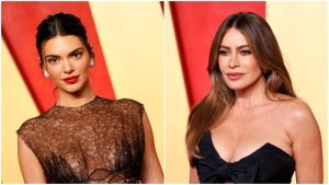 Kendall Jenner y Sofia Vergara en fiesta de Vanity Fair