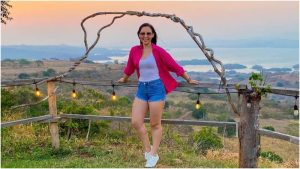 Lorena Menjivar en Azacualpa Chalatenango