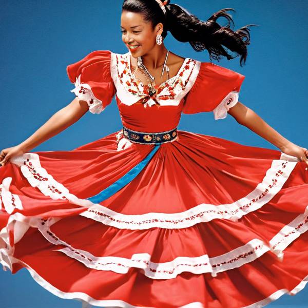 Bailarina salvadoreña Morena Celarie