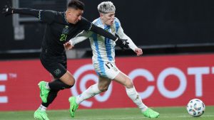 Selecta Argentina Amistoso Bryan Tamacas