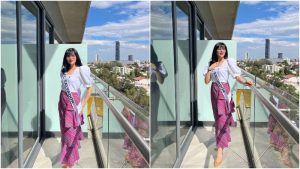 Alejandra Gavidia le rinde homenaje a Nahuizalco.