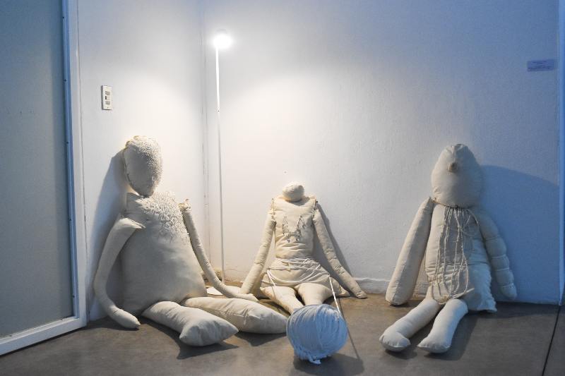  Instalación "Más allá del juego" de la artista Alexia Miranda.