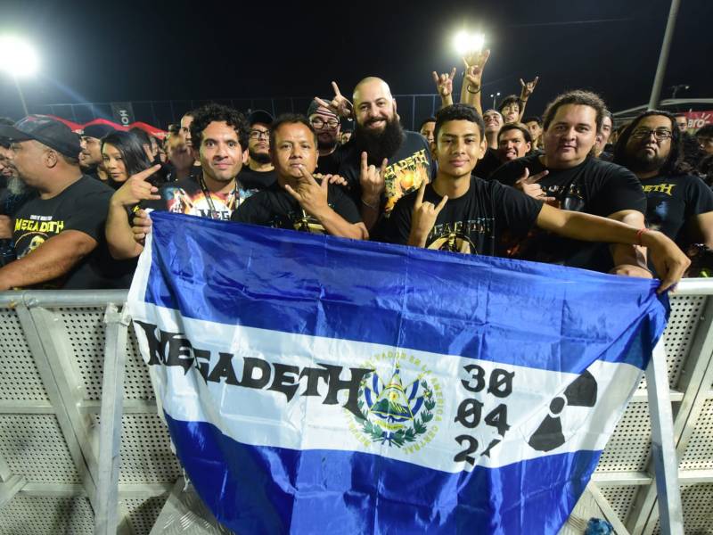 Concierto Megadeth 2024 El Salvador 3