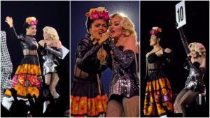 Madonna- Salma Hayek