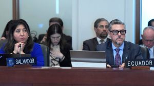 OEA El Salvador condena intrusion Ecuador embajada Mexico