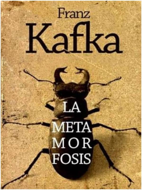 Portada del libro "Metamorfosis" de Franz Kafka