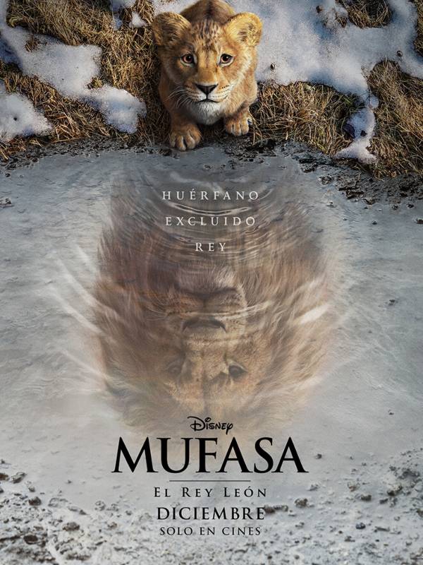 Póster del filme Mufasa de Disney