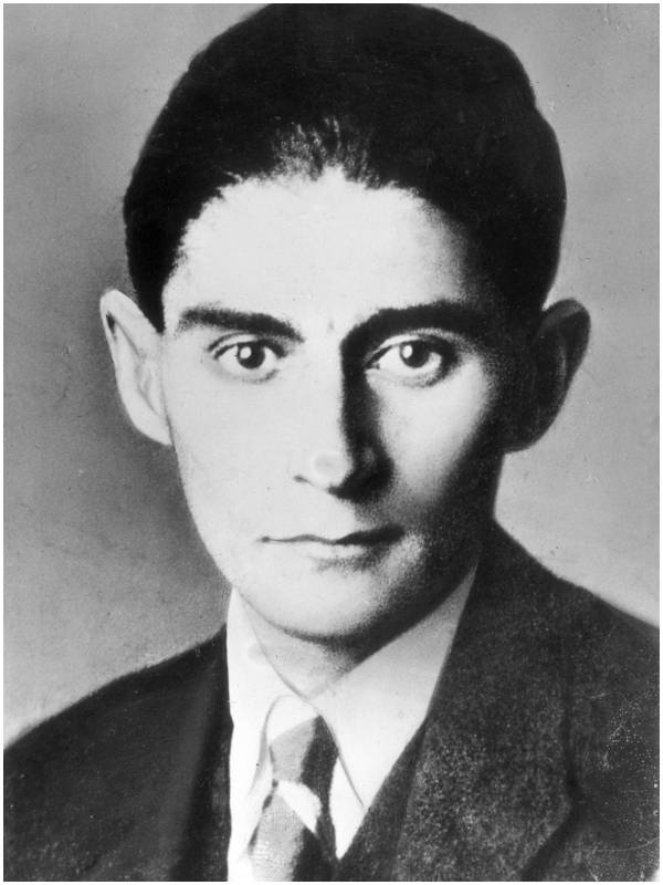 Retrato del escritor Franz Kafka de 1923