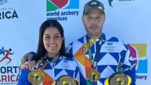 Sofía Paiz y Miguel Veliz