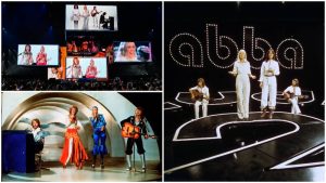 Abba recibe medalla de rey de Suecia