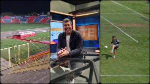 Collage Fernando Palomo Estadio Quiteno Barraza