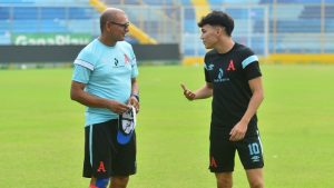 Entreno de Alianza F.C. previo a final vs C.D. Municipal Limeo en el torneo Clausura 2024.