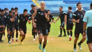 Entreno de Alianza F.C. previo a final vs C.D. Municipal Limeo en el torneo Clausura 2024.