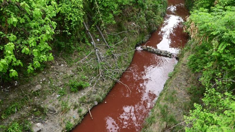 contaminacion quebrada el piro