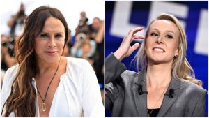 Karla Sofia Gascon y Marion Marechal