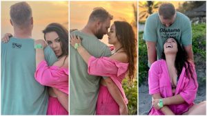 La Marielisa y su esposo en la Costa del Sol