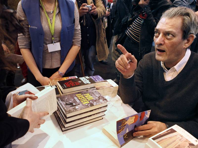 Escritor estadounidense Paul Auster