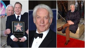 Muere Donald Sutherland, el presidente Snow en "Los juegos del hambre"